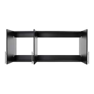 Realspace® 36W Steel 5-Shelf Cabinet, Black
