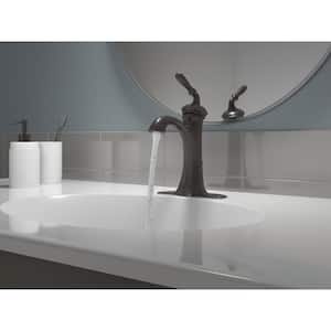 Devonshire Single Hole Single Handle Water-Saving Bathroom Faucet in Oil Rubbed Bronze
