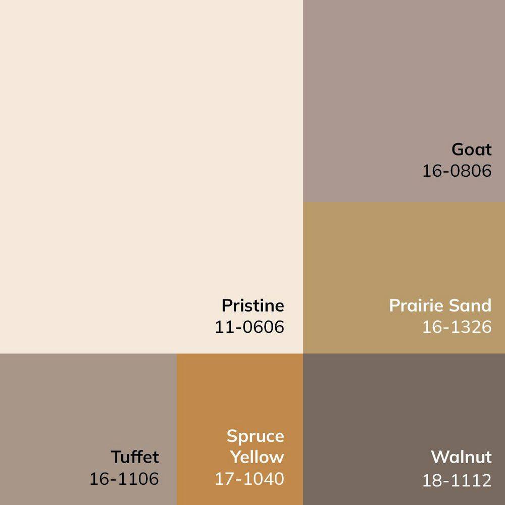 Myrtle Avenue Gray and Taupe Synthetic Area Rug, 5'3" x 7'7"
