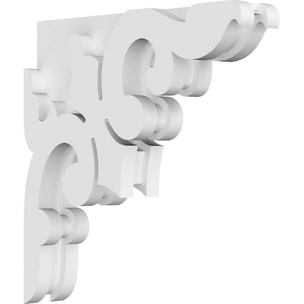 Ekena Millwork Milton 1.5 in. W x 10 in. H x 10 in. D Signature Urethane Polyurethane Corbel