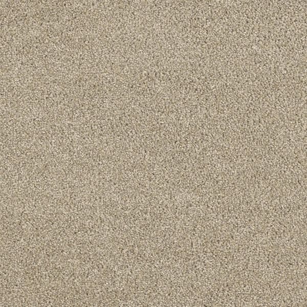 Home Decorators Collection Moonlight  - Beam - Beige 32 oz. SD Polyester Texture Installed Carpet