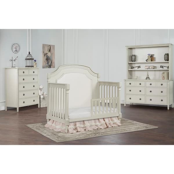 Evolur Julienne Clay 5 in 1 Convertible Crib 837 C