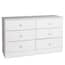 Prepac Astrid 6-Drawer White Chest WDBH-0401-1 - The Home Depot