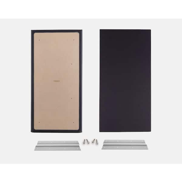 PROSOCOUSTIC WAVERoom Pro 1 in. x 24 in. x 48 in. Diffusion-Enhanced Sound Absorbing Acoustic Panels in Black (2-Pack)