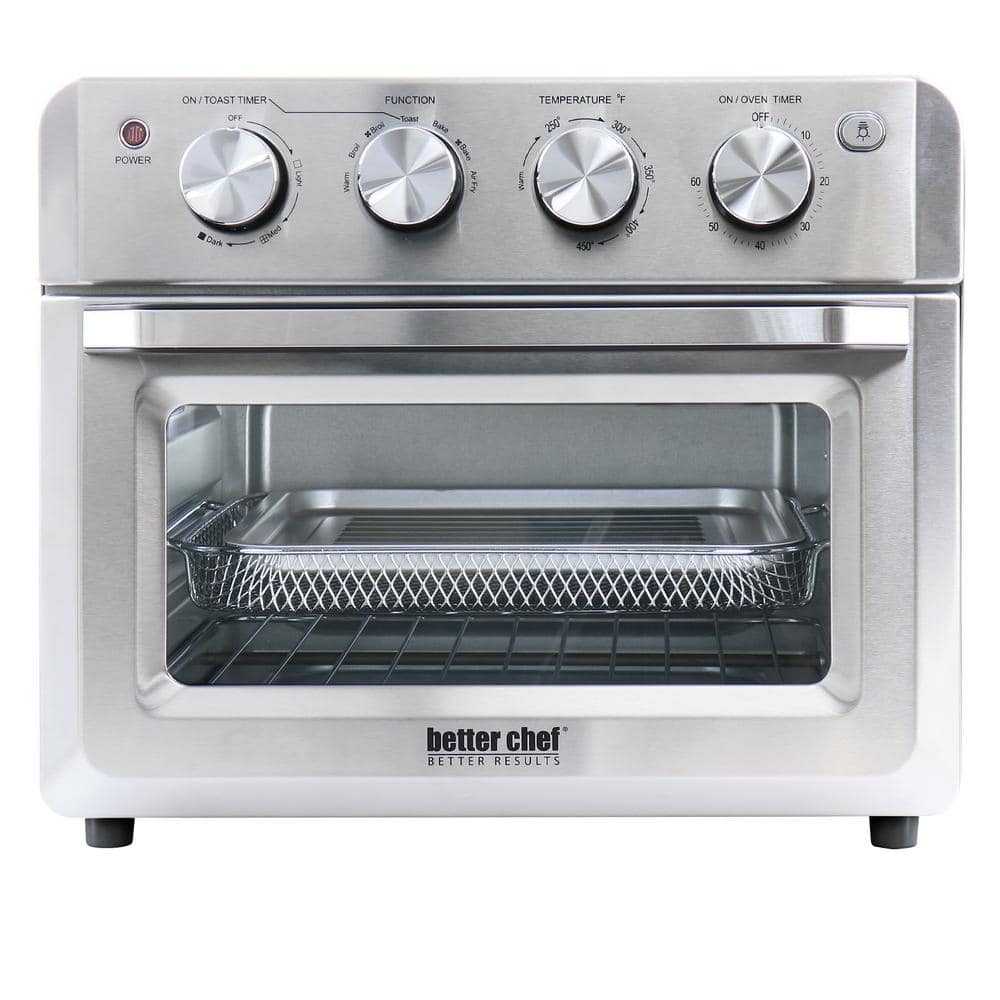 4 Slice Stainless Steel Air Fryer Toaster Oven Combo, Accessories Included,  , Silver - Bed Bath & Beyond - 36857930