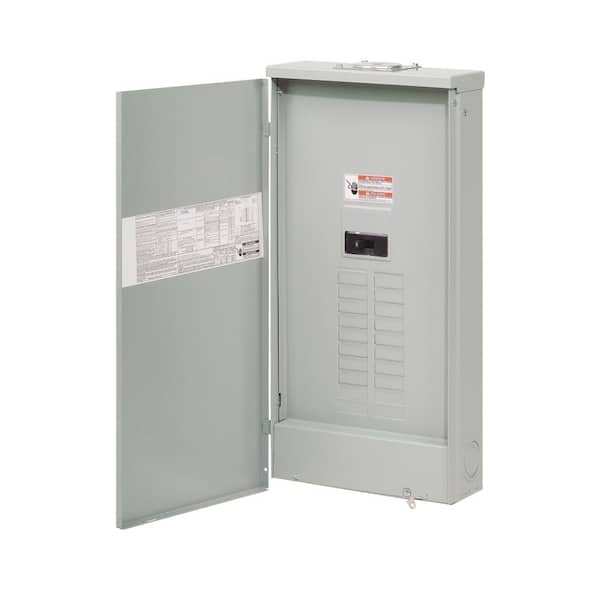 Eaton BR 200 Amp 20 Space 40 Circuit Outdoor Main Breaker Loadcenter with Cover