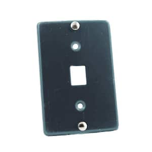 6P6C Type 630A Wall Phone Jack, Stainless Steel