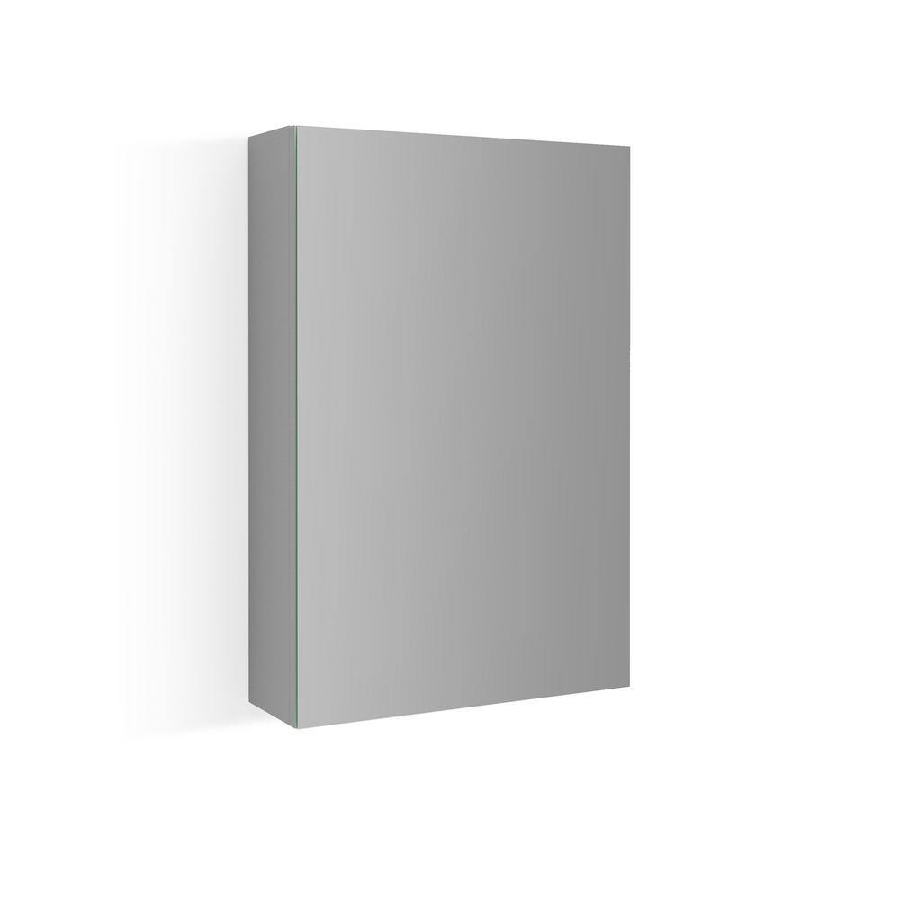 Camilia 17.7 in. W x 26.8 in. H Rectangular Engineered Wood Medicine Cabinet with Mirror price history on PriceWatchPro