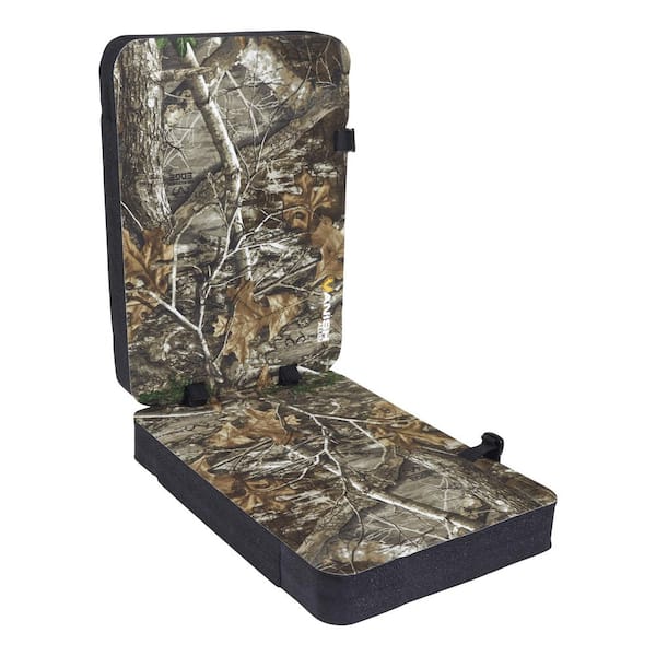 Vanish 38 in. L x 13 in. W x 2 in. H Extra-Wide Hunting Foam Cushion Black/Realtree Edge