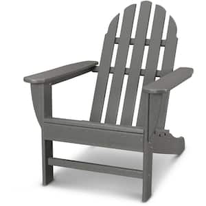 Classic Composite All-Weather Adirondack Chair in Grey