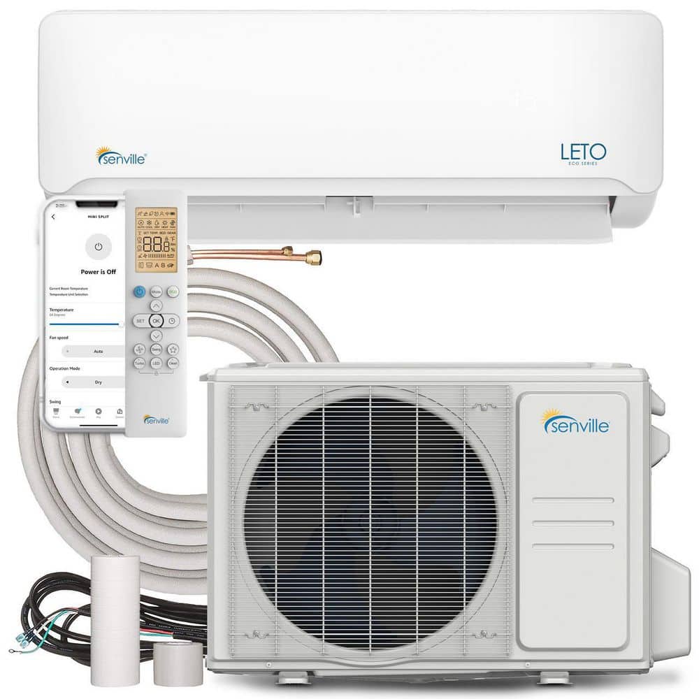 LETO Mini Split Air Conditioner Heat Pump, 30000 BTU, 208/230V, Inverter, Works with Alexa price history on PriceWatchPro