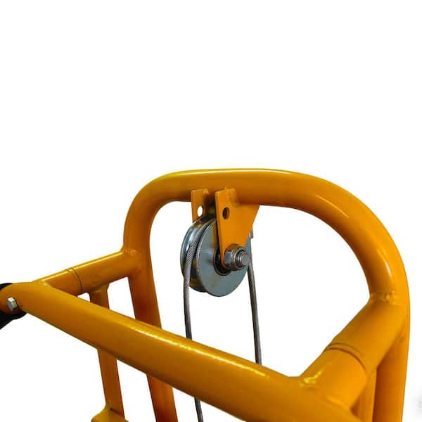 TORY CARRIER 500 Ibs. Max Load Capacity Hand Stacker 41.4 in. Lift