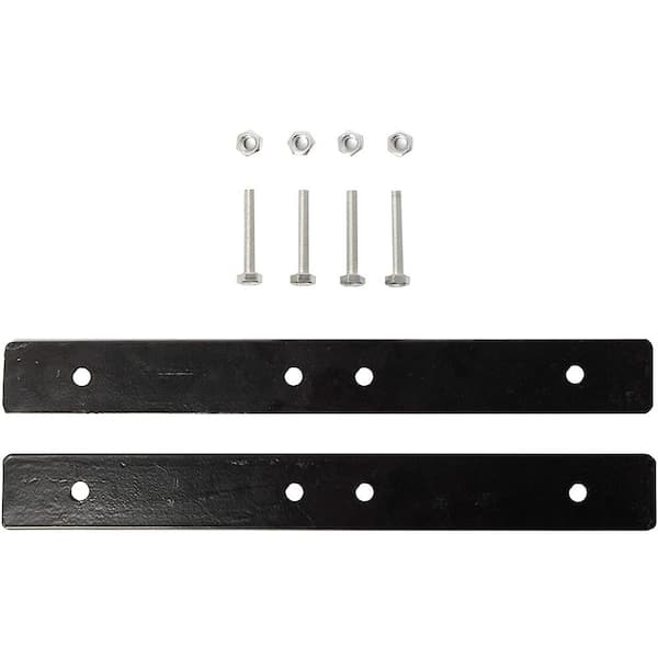 ALEKO Driverway Gate Universal Gate Attach Metal Bracket for Swing Gate Openers Set of 2