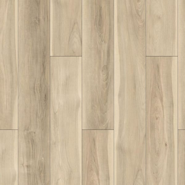 Hydrostop Quiet Deck 20 MIL x 7.1 in. W x 48 in. L Waterproof Click Vinyl Plank Flooring (23.64 sq. ft./Case)