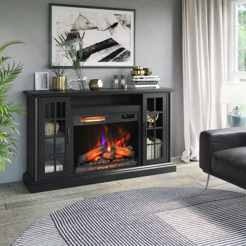 Twin Star Home Duraflame 62 in. Freestanding Electric Fireplace TV