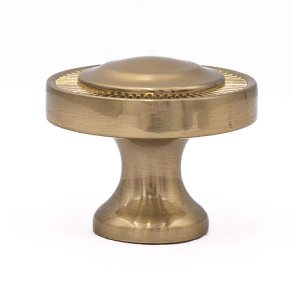 50-Pack Minted 1-1/8 in. (29 mm) Traditional Satin Brass Round Cabinet Knob price history on PriceWatchPro