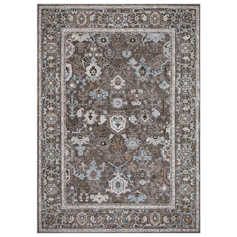 Concord Global Trading Barcelona Sultan Brown 7 ft. x 9 ft. Area Rug ...