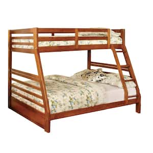 California III Oak Twin Size Bunk Bed