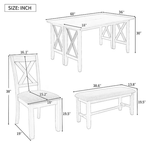 Folding Table Legs 642 (set of two)