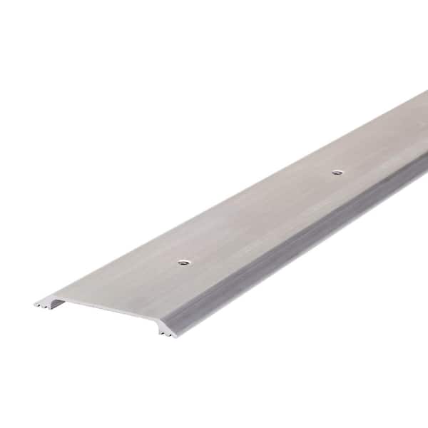 M-D Building Products 2-1/2 in. x 1/4 in. x 36 in. Silver Aluminum Flat Profile Threshold for Interior Doorways