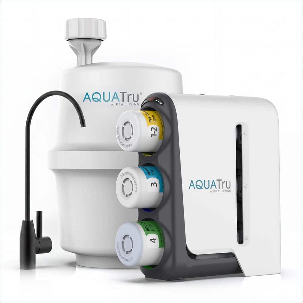 Gen 2 Under Sink 4-Stage Reverse Osmosis Water Purification Filtration System with Black Faucet price history on PriceWatchPro