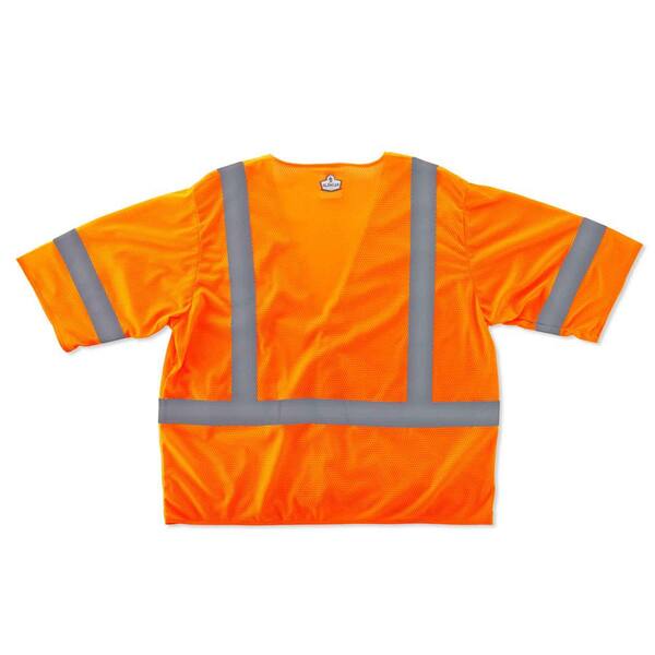GloWear 8310HL Type R Class 3 Economy Mesh Vest, Large to X-Large, Orange, Ships in 1-3 Business Days GloWear 8310HL Type R Class 3 Economy Mesh Vest, Large to X-Large, Orange, Ships in 1-3 Business Days