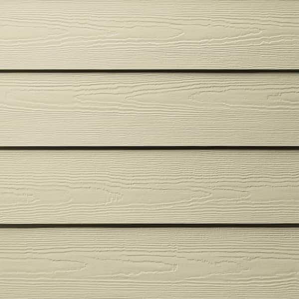 Hardie Plank HZ5 7.25 in. x 144 in. Statement Collection Navajo Beige Cedarmill Fiber Cement Lap Siding