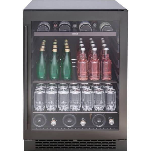 Zephyr Presrv 24 in. 13-Bottle and 84-Can Single Zone Beverage Cooler