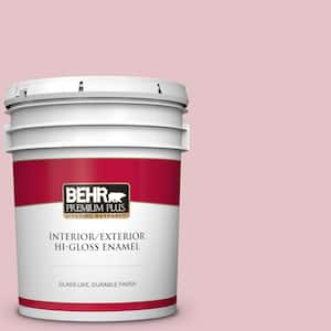 5 gal. #S140-2 Cranapple Cream Hi-Gloss Enamel Interior/Exterior Paint