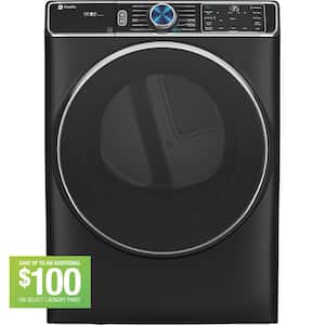 Profile 7.8 cu. ft. Smart Gas Dryer in Carbon Graphite with Steam and Sanitize Cycle, ENERGY STAR