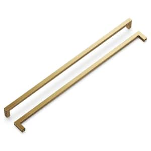 Richelieu Hardware 18 in. (457 mm) Aurum Brushed Gold Transitional  Rectangular Appliance Pull BP869518158 - The Home Depot