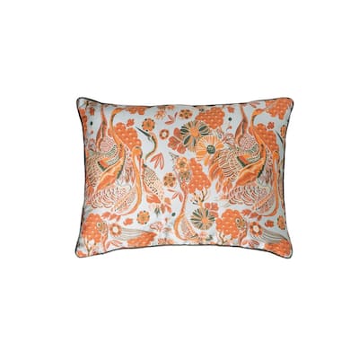 orange decorative pillows