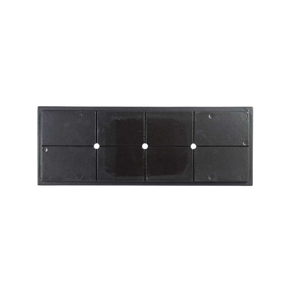 Gray Granite Extra Large Polymer Outdoor Rectangular Planter