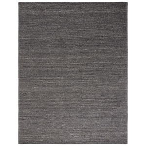 Himalaya Grey 9 ft. x 12 ft. Solid Color Area Rug