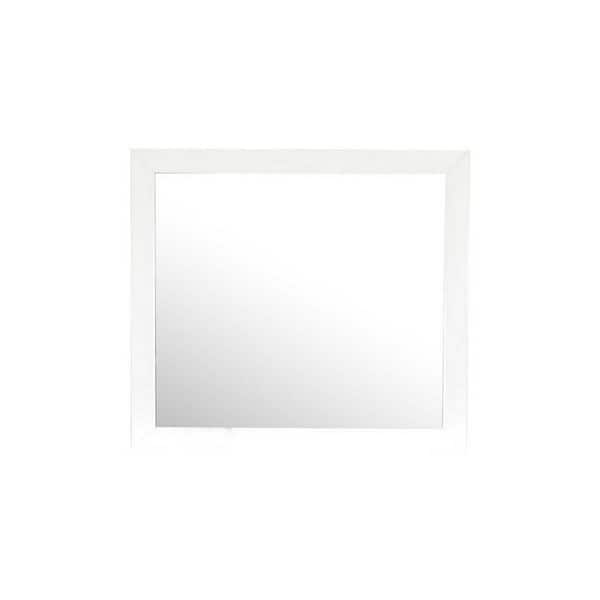 AndMakers Marilla 35 in. x 39 in. Modern Rectangle Framed Dresser Mirror