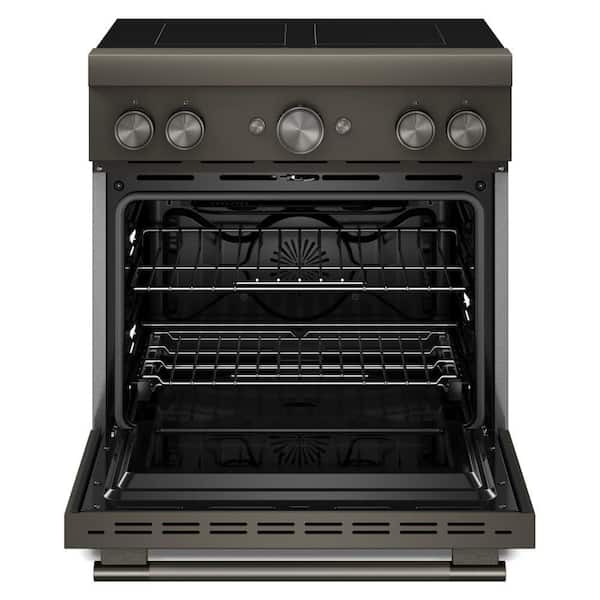 KitchenAid 30 in. 4 Elements Commercial-Style Induction Range in