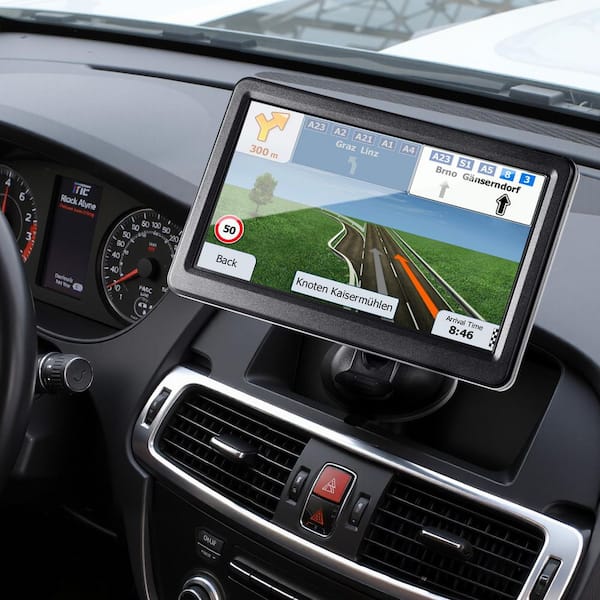 SKYSHALO GPS Navigator 7 in. Touchscreen, 16GB, Lifetime Maps, for