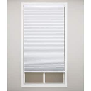 White Cordless Blackout Polyester Cellular Shades - 36 in. W x 48 in. L