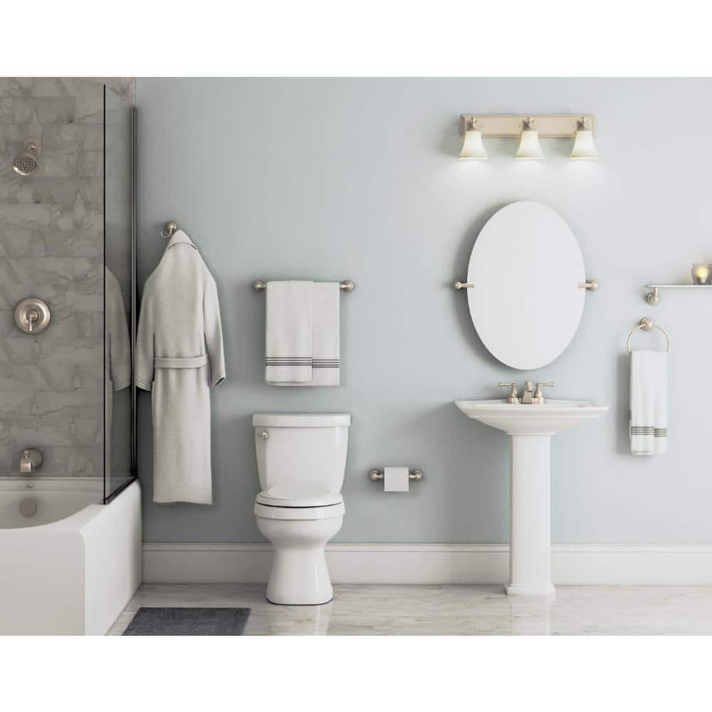 Oval Frameless 26" x 23" Bathroom Vanity Mirror