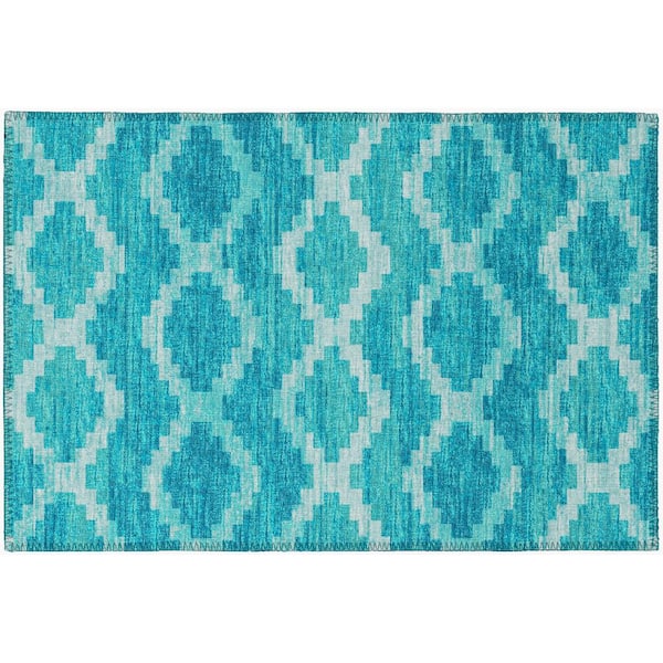 Addison Rugs Modena Poolside 1 ft. 8 in. x 2 ft. 6 in. Southwest Accent Rug