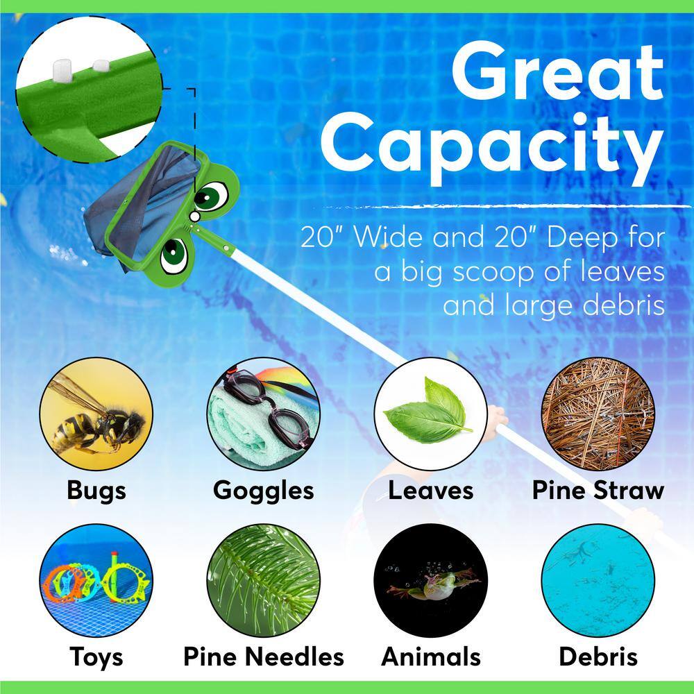 Mr. Frog "Freddy" Leaf Rake Net