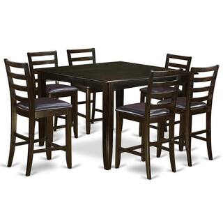 Panca Da Cucina East West Furniture Capri: Legno Gomma, 130x38x45 Cm, Finitura Cappuccino