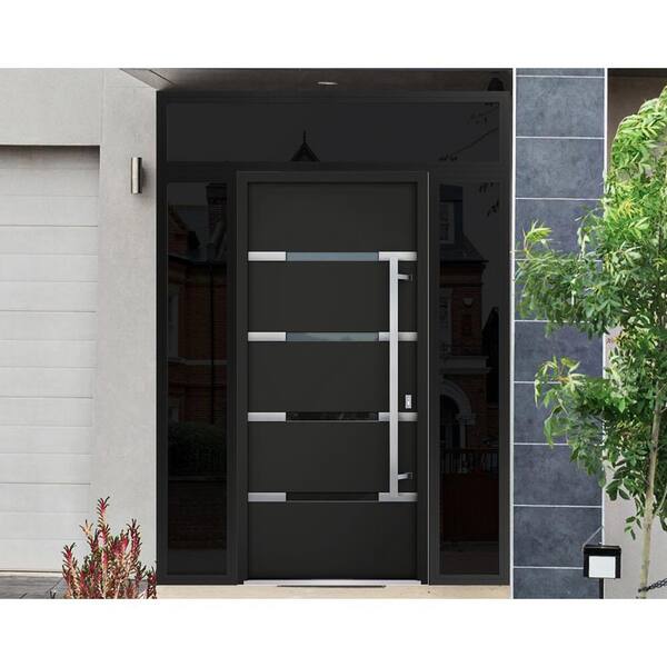 Blackish House sideA→ ←sideZ mastic deep Granite grey siding with black trim, real cedar