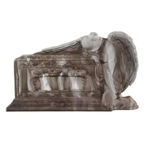 36 in. Mourning Woman Tombstone