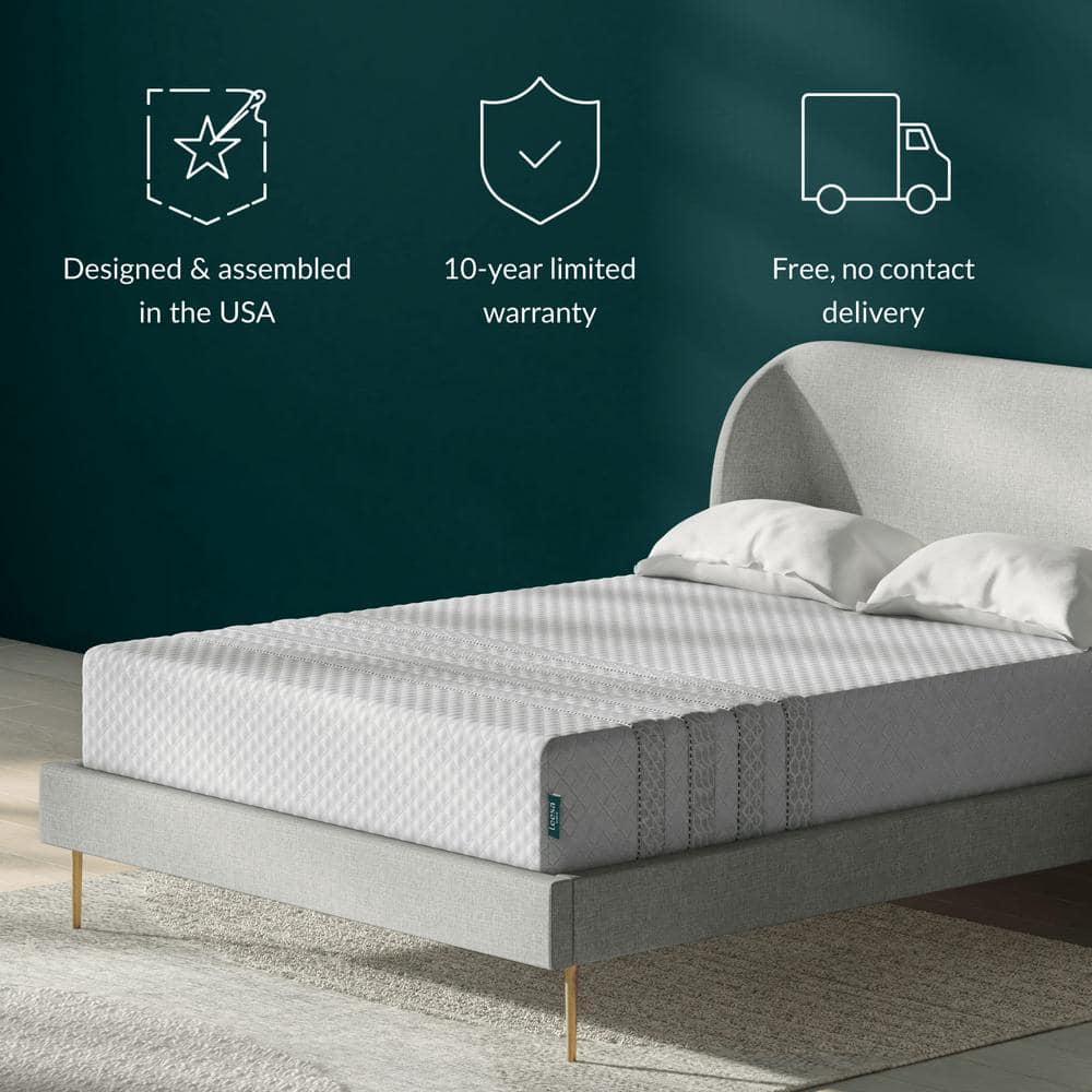 Sapira Luxe 11" Hybrid Queen Mattress with Water-Resistant Memory Foam