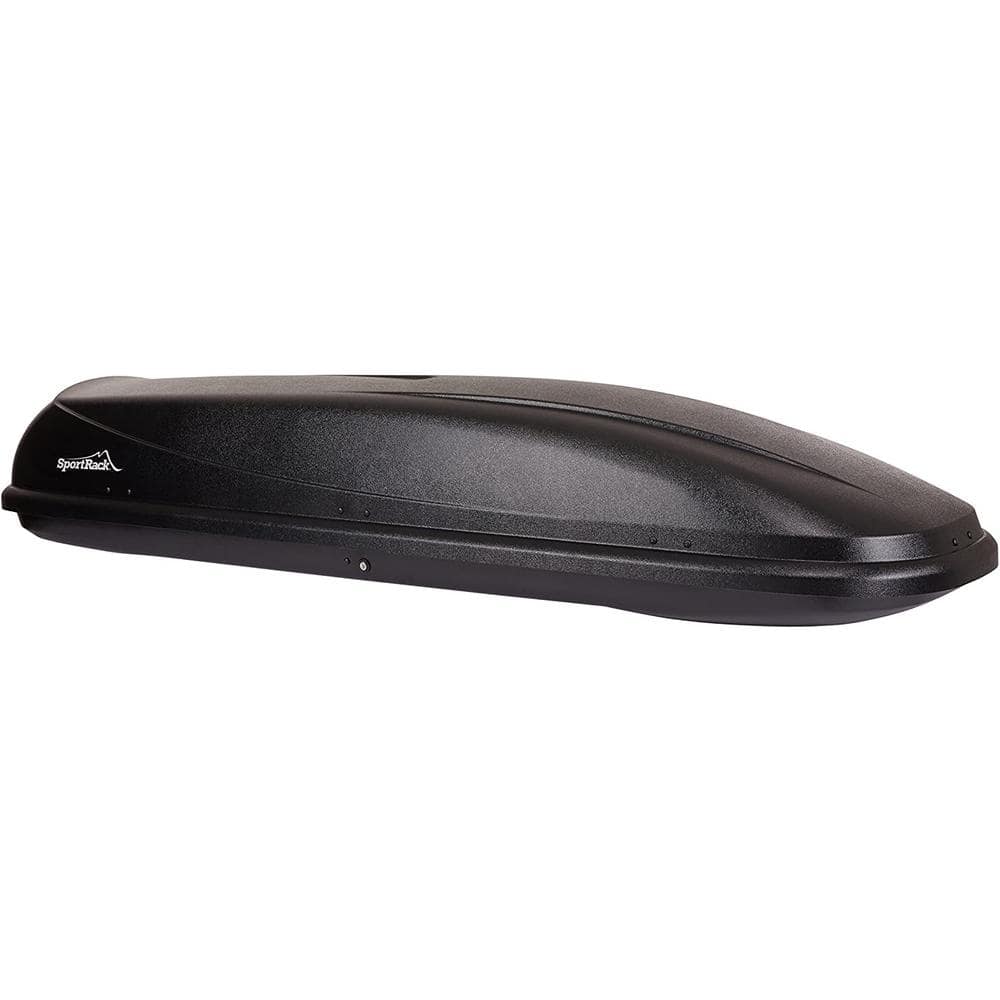 Black 11 cu. ft. ABS Plastic Roof-Mount Cargo Box