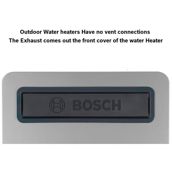 Bosch Greentherm T9800 SEO160 - 9 GPM Residential Natural Gas Liquid Propane  High Efficiency Outdoor Gas Tankless Water Heater 7736503726 - The Home  Depot