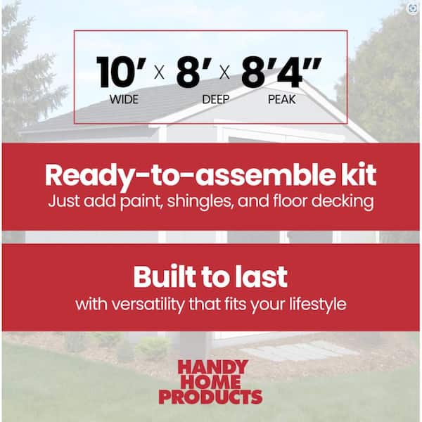 Handy Home Products Monarch Do-it Yourself 10 ft. x 8 ft