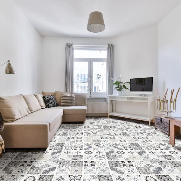 のれん RI Home Decorators Collection Bailey Rain 12 MIL x 12 in. W x