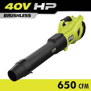 40V HP Brushless Whisper Series 160 MPH 650 CFM Cordless Battery Leaf Blower (Tool Only)